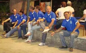 De izda. a dcha., Juan Carlos Fraga, Romeo Tattone, Jaime Villar, Carlos González, Fredry Ortegano y Lucas.