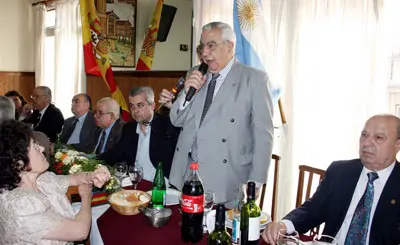  Manuel Eiranova, durante su intervención en la celebración del aniversario.