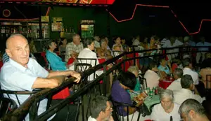 Tirzo, emigrante zamorano que asistió al almuerzo.