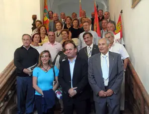 Recepción del alcalde de Antequera a los castellanos y leoneses.