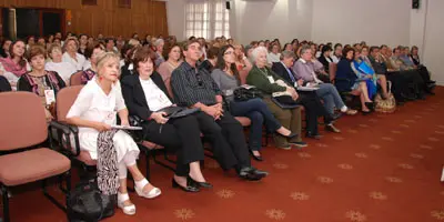  Imagen del público asistente a la inauguración del congreso de mujeres celebrado en Sorocaba.