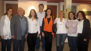 Algunos de los participantes.