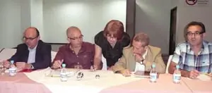  Un instante de la reunión de CRE del pasado 16 de julio.