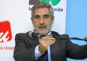 Gaspar Llamazares, diputado de IU.