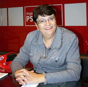  Marisol Soneira, en la sede del PSOE en Buenos Aires.