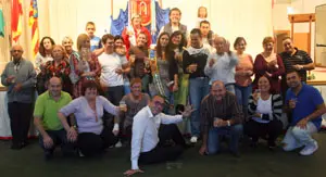  Los premiados en los diferentes concursos de la &lsquo;Semana Cultural&rsquo;.