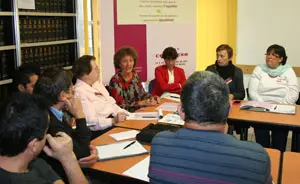  Un momento del encuentro organizado por la Faceef.