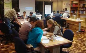  Un momento de una de las jornadas del curso del IFES que tuvo como sede las instalaciones de Cavespa.