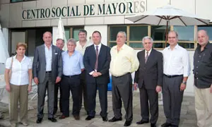  Camba en el Centro Social de Mayores de R&iacute;o de Janeiro, durante su anterior viaje. 