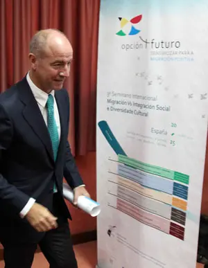  Santiago Camba, durante la reuni&oacute;n del programa celebrada en Galicia el pasado mes de junio.