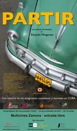 Cartel de la película ‘Partir’, de Eduardo Margareto.