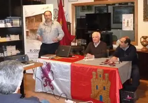 Un momento de la conferencia de Javier Callado.