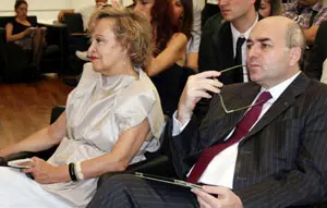  La delegada del Gobierno vasco, Elvira Cortajarena, asisti&oacute; a la presentaci&oacute;n del proyecto &lsquo;Gobierno abierto&rsquo; del Ejecutivo vasco.