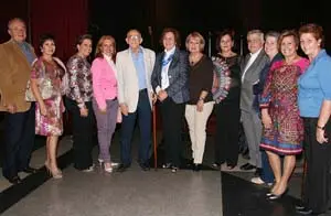 Los representantes de diferentes entidades canarias se unieron al agasajo a Plasencia Herrera.