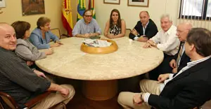  Santiago Camba durante su pasada visita en la Sociedad Espanhola de Beneficencia de R&iacute;o de Janeiro. 