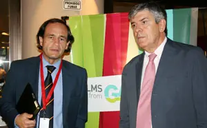  Quintanilla y Castro, en la presentaci&oacute;n del cat&aacute;logo de pel&iacute;culas gallegas.
