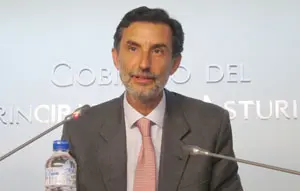 Florentino Alonso, consejero de Presidencia del Principado de Asturias.