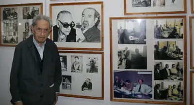  Isaac Díaz Pardo, durante la entrevista concedida a 'Galicia en el Mundo'.