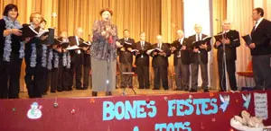  Concerto na residencia de ancianos. 