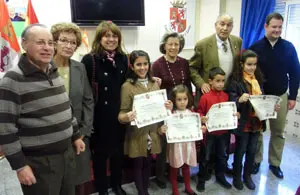 Un momento de la entrega de los premios infantiles.