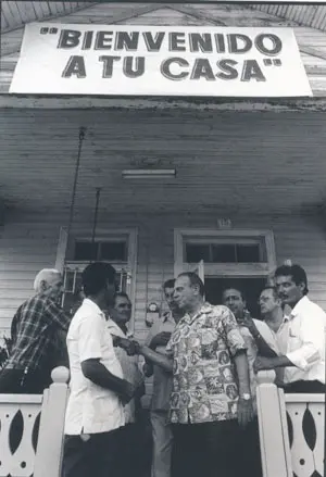  Manuel Fraga, en Manat&iacute; (Cuba), donde vivi&oacute; de ni&ntilde;o con sus padres.