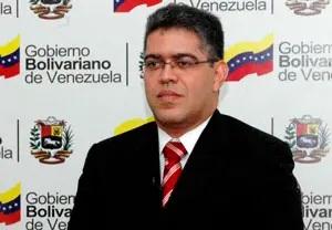 El&iacute;as Jaua Milano, vicepresidente del Gobierno venezolano.