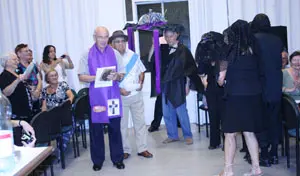  Representaci&oacute;n del entierro de la sardina. 