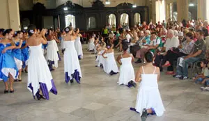 Una de los bailes de la fiesta por los 95 a&ntilde;os de la instituci&oacute;n. 