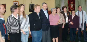 Nueva directiva de la Casa de Soria en Madrid.