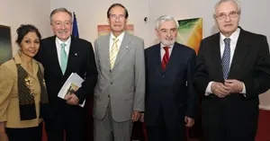 Un momento de la presentación del libro.