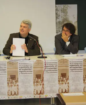 Xosé Manoel Núñez Seixas, durante la apertura del Congreso.