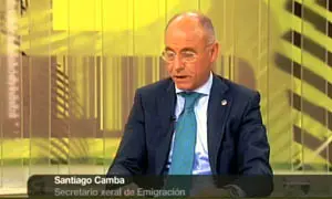 Santiago Camba, durante su intervención en el programa 'Bos Días'.