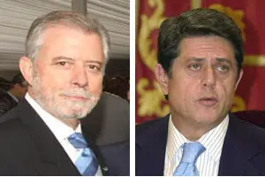 Víctor Fagilde, nuevo embajador en Ecuador, y Federico Trillo, embajador en Reino Unido.