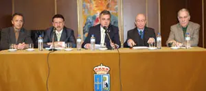 Andrés Menéndez, José Luis García Bigoles, Valentín Martínez-Otero, Jorge Ramos Hortigüela y José Luis Casas.