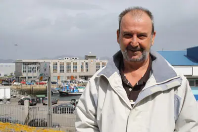 Serafín Pellón, en Vigo.