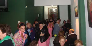  Numerosas gente se dio cita en la Agrupación Andaluza. 