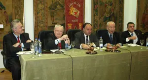 Un momento de la ceremonia de entrega de las Madreñas de Oro. 