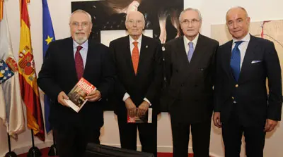 Ramón Guillermo Aveledo, José Manuel Romay Beccaría, José Ramón Ónega y Santiago Camba.