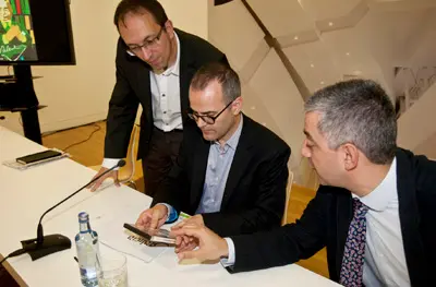 Xesús Vázquez, durante la presentación del Día de las Letras Galegas.