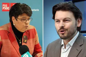 Marisol Soneira y Antonio Rodríguez Miranda.
