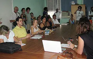  Profesores, estudiantes e invitados celebraron las Letras Gallegas.