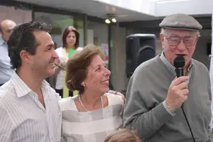 Constantito Lomas, durante su intervención.