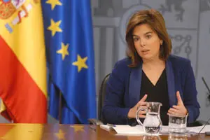 Soraya Saez de Santamaría.