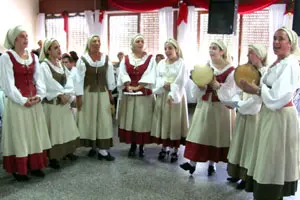 Mar Plata.Centro gallego Despedida año
