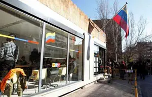 FACHADA CONSULADO GENERAL DE VENEZUELA EN MADRID