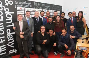 Los protagonistas con Martín Barreiro y Luis Latorre