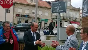 Inauguración calle Peñafiel