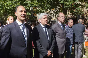 12:00 Santuario de La Bien Aparecida, Marrón, Ampuero. El presidente de Cantabria, Ignacio Diego, acompañado por el consejero de Educación, Cultura y Deporte, Miguel Ángel Serna, asiste a los actos organizados con motivo de la festividad de Nuestra Señora Virgen de La Bien Aparecida. 15 de septiembre de 2014