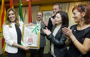 Susana Díaz en Zaragoza