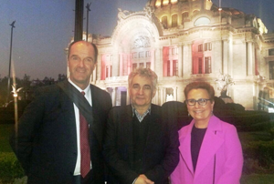 Atxaga en el Palacio de Bellas Artes de México2